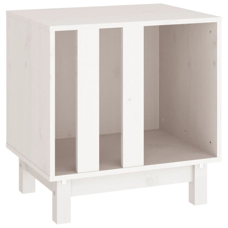 Vidaxl Hund Loft 50x40x52 cm Festkiefer weiß