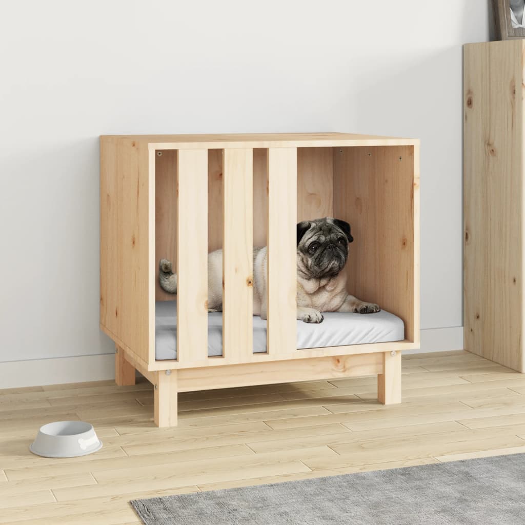 VIDAXL Dog Loft 60x45x57 cm Festkiefer