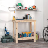 Vidaxl Workbench 80x50x80 cm Festkiefer - afbeelding 1
