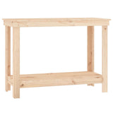 Vidaxl Workbench 110x50x80 cm Festkiefer - afbeelding 2