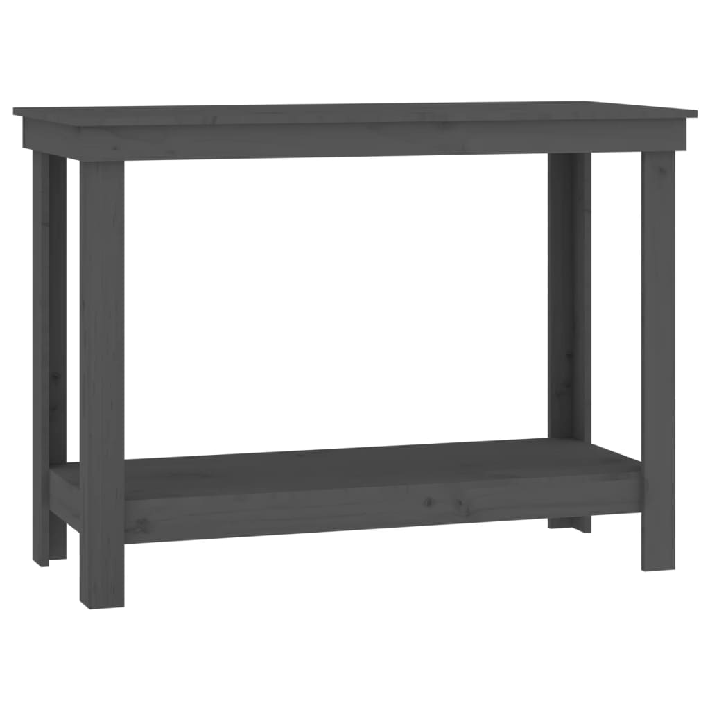 Vidaxl Workbench 110x50x80 cm Festkiefergrau