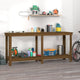 Vidaxl Workbench 180x50x80 cm Festkiefer Honigbraun