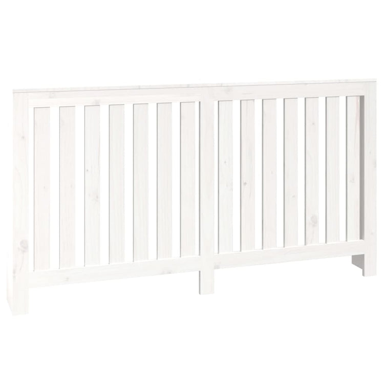 VIDAXL -Radiatorkonstruktion 153x19x84 cm Festkiefer weiß