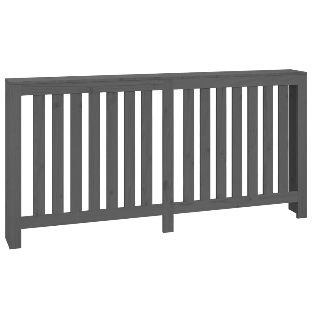 VIDAXL -Radiatorkonstruktion 169x19x84 cm Festkiefergrau