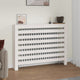 VIDAXL -Radiatorkonstruktion 108,5 x 19 x 84 cm Festkieferweiß weiß