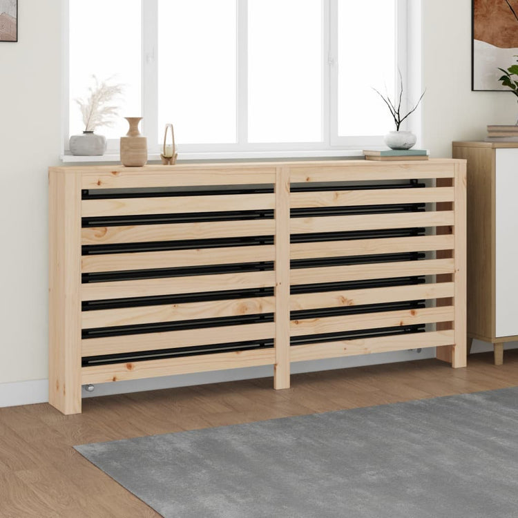 VIDAXL -Radiatorkonstruktion 169x19x84 cm Festkiefer