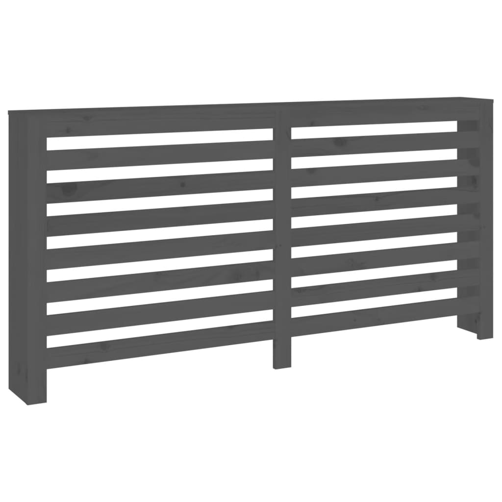 VIDAXL -Radiatorkonstruktion 169x19x84 cm Festkiefergrau