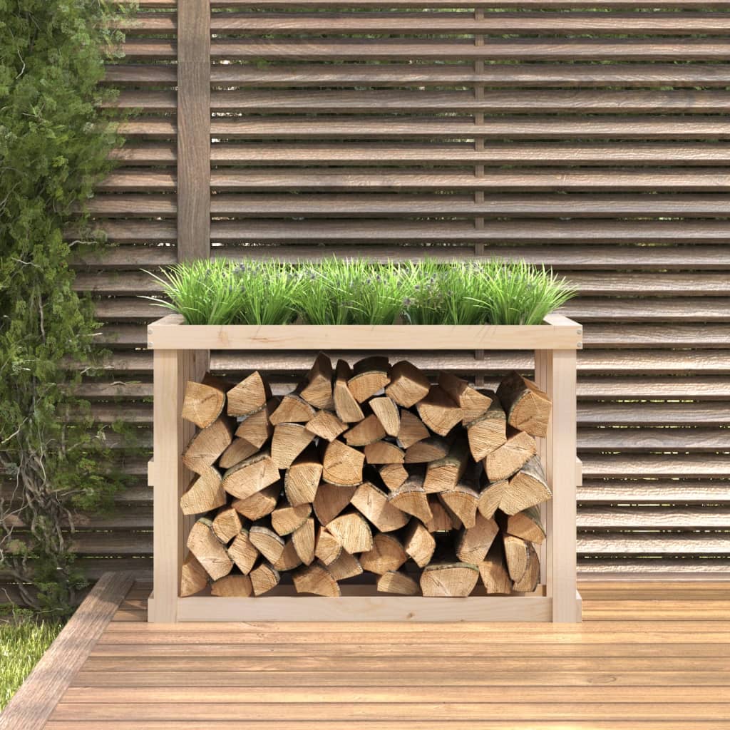 Vidaxl Holzblockhalter 108x52x74 cm Festkiefer