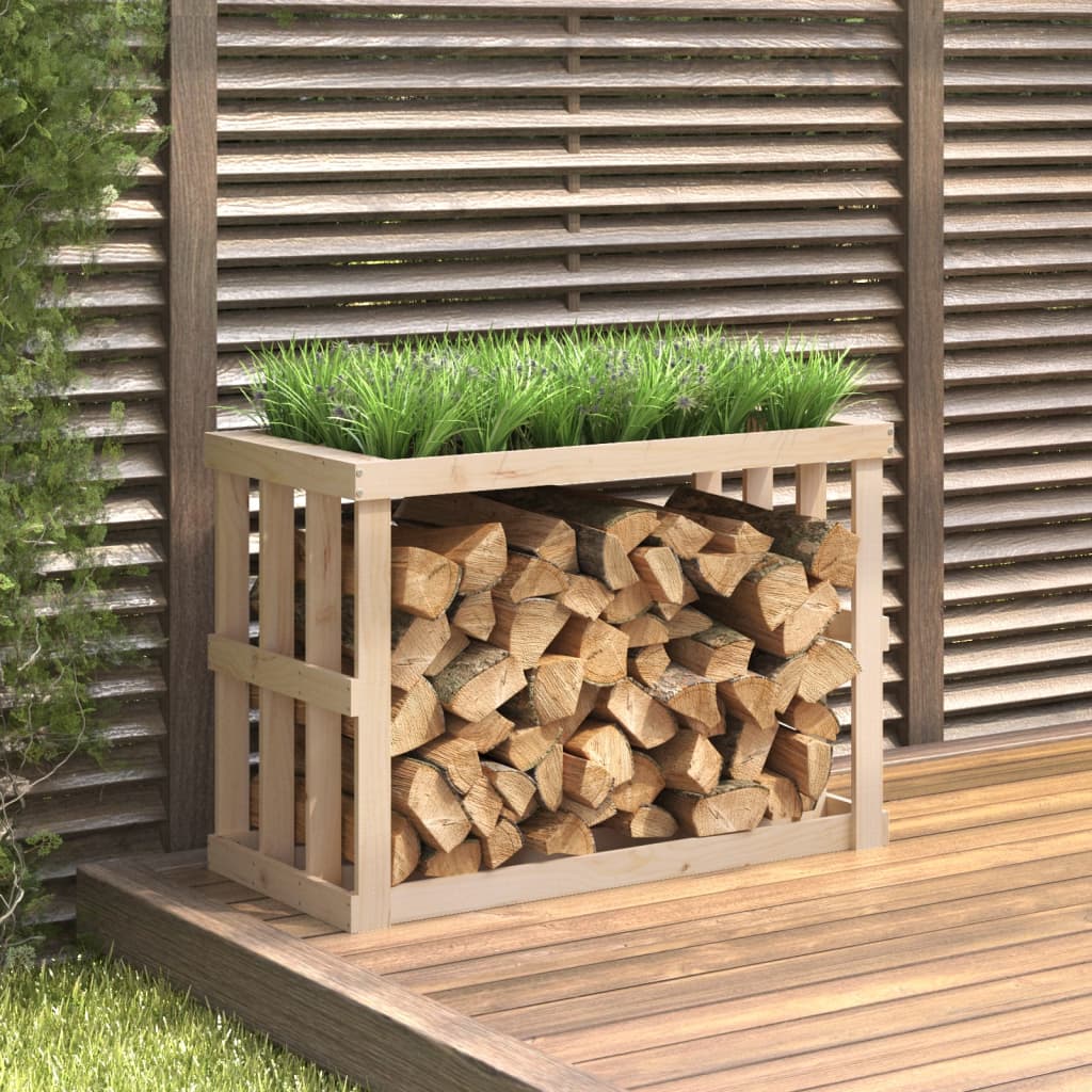 Vidaxl Holzblockhalter 108x52x74 cm Festkiefer