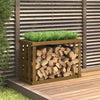 Vidaxl Holzblockhalter 108x52x74 cm Festkiefer Honigbraun
