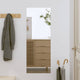 VIDAXL -Wandspiegel 30x80 cm rechteckiges Glas