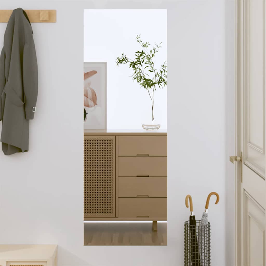 VIDAXL -Wandspiegel 40x100 cm rechteckiges Glas