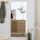 Vidaxl Wandspiegel 50x100 cm rechteckiges Glas