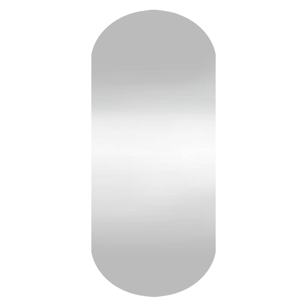 Vidaxl -Wandspiegel 25x60 cm ovales Glas
