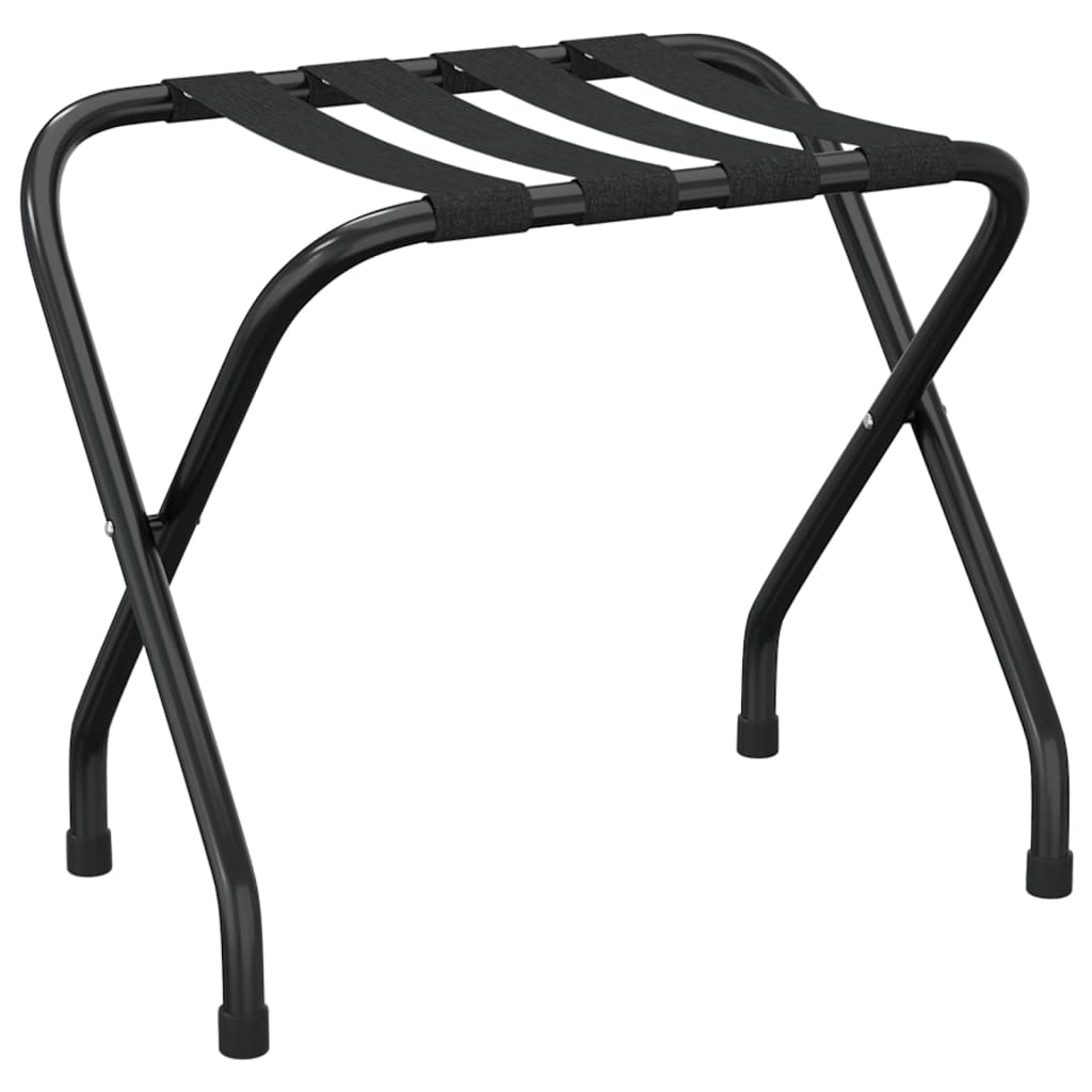 VIDAXL -Gepäckträger 56x40x49 cm schwarz