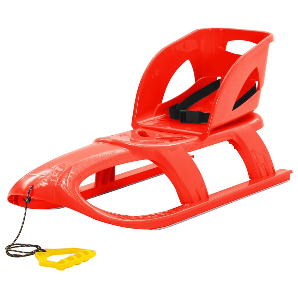 VIDAXL -HELE mit Sitz 102,5 x 40 x 23 cm Polypropenrot
