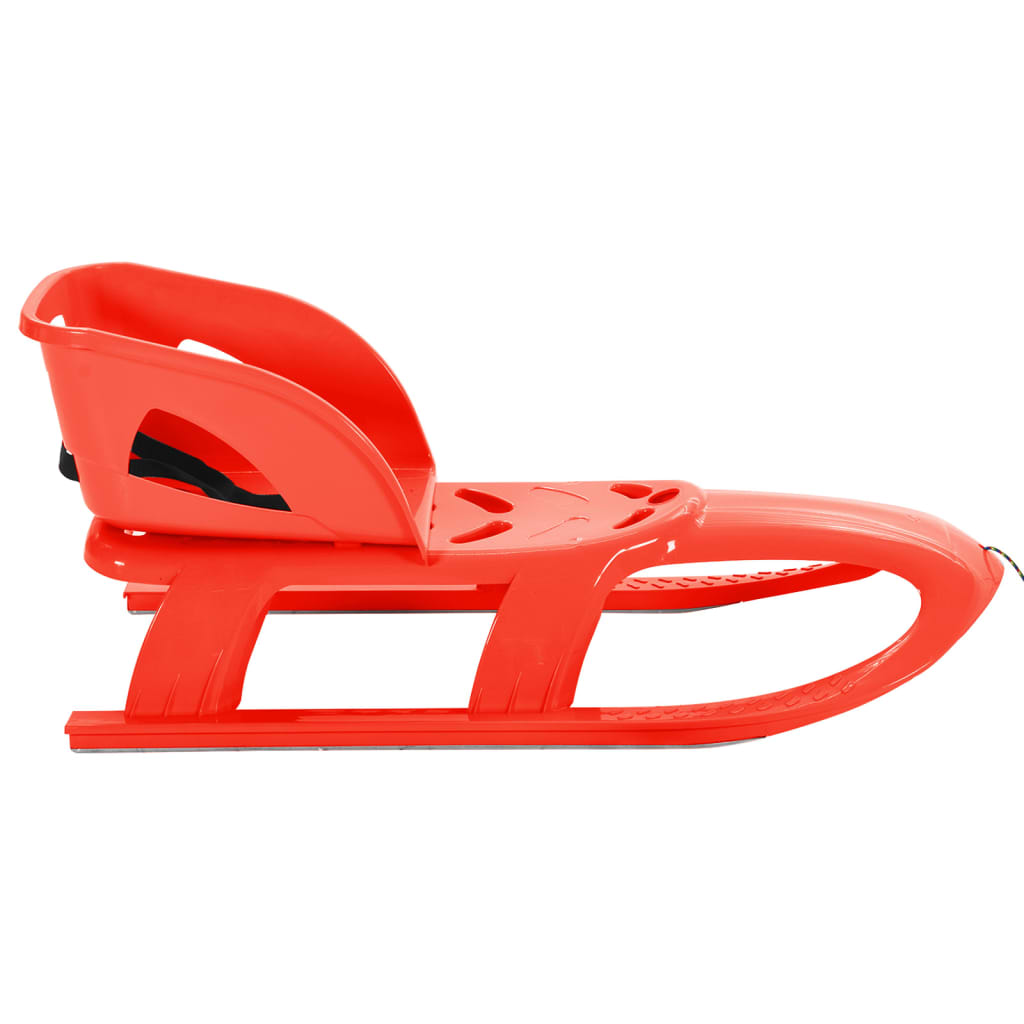 VIDAXL -HELE mit Sitz 102,5 x 40 x 23 cm Polypropenrot