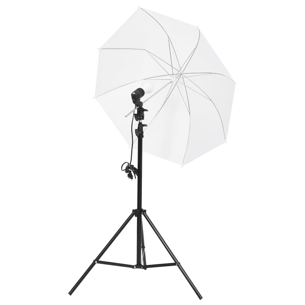 Vidaxl Photo Studio Set mit Beleuchtungssatz Hintergrund und Reflektor