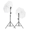 Vidaxl Photo Studio Set mit Beleuchtungsset und Hintergrundbildschirm