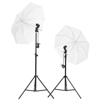 Vidaxl Photo Studio Set mit Lichtsatz, Hintergrundbildschirm und Reflektor