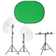 Vidaxl Photo Studio Set mit Beleuchtungsset und Hintergrundbildschirm