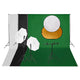 Vidaxl Photo Studio Set mit Beleuchtungssatz Hintergrund und Reflektor
