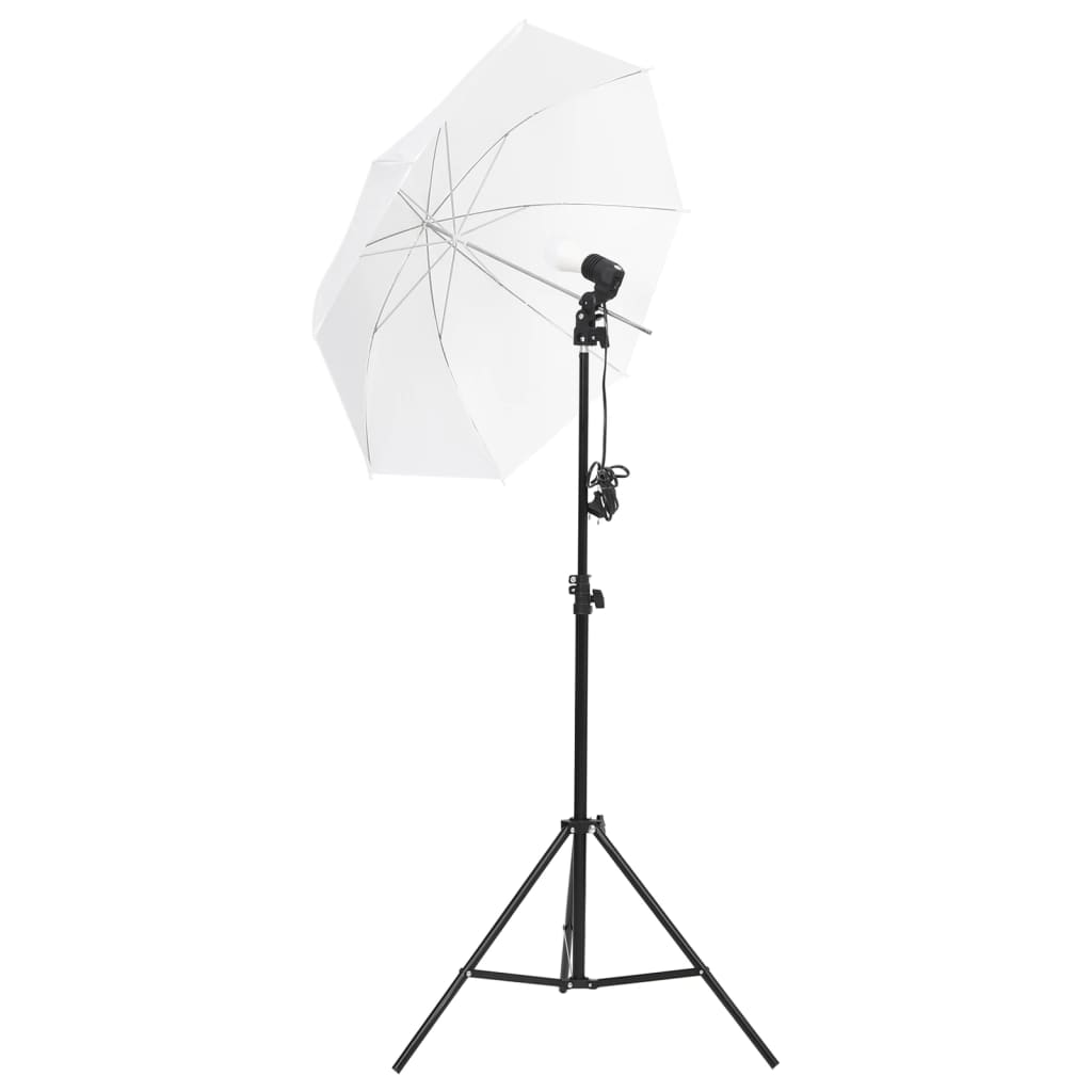 Vidaxl Photo Studio Set mit Beleuchtungssatz Hintergrund und Reflektor