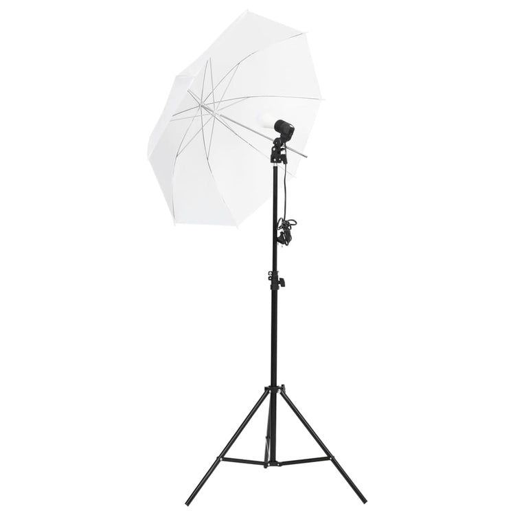 Vidaxl Photo Studio Set mit Beleuchtungssatz Hintergrund und Reflektor