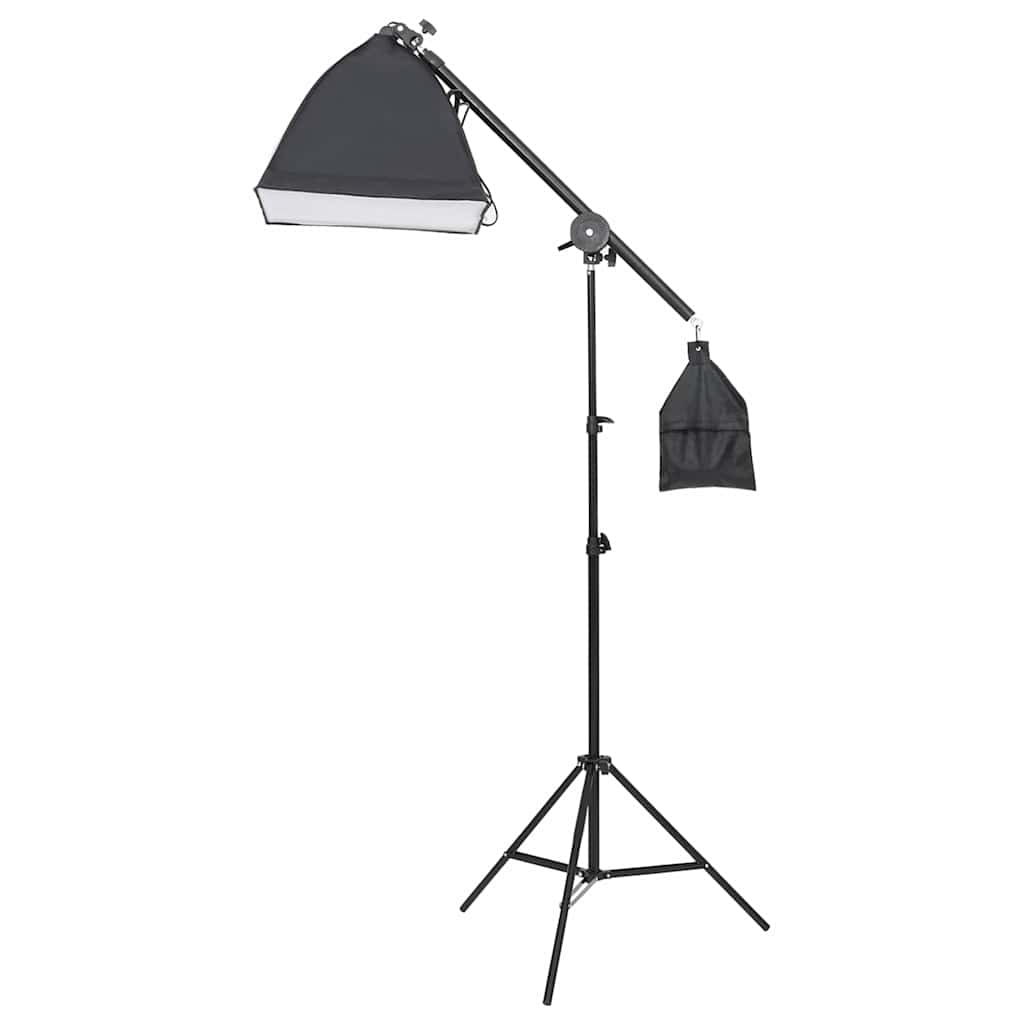 Vidaxl Photo Studio Set mit Beleuchtungsset und Hintergrundbildschirm