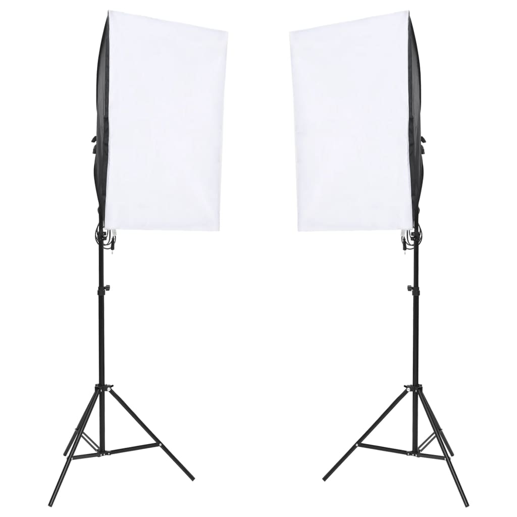 Vidaxl Photo Studio Set mit Beleuchtungsset und Hintergrundbildschirm