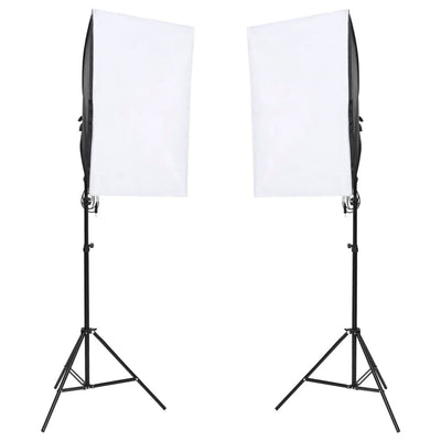 Vidaxl Photo Studio Set mit Beleuchtungsset und Hintergrundbildschirm