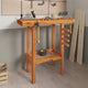 Vidaxl Workbench mit Bankschrauben 92x48x83 cm fester Akaziahout