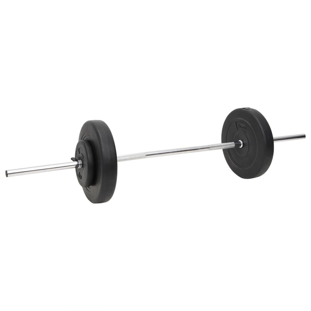 Vidaxl Halkerset mit Gewichten 60 kg