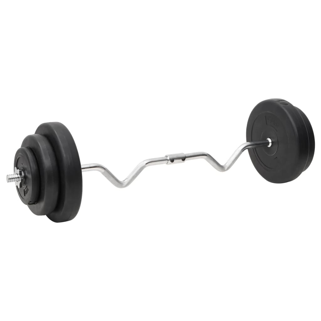 VIDAXL -Halfter -Set mit Gewichten Curl 60 kg