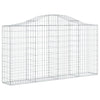 Vidaxl Schans Körbe 7 ST Gewölbe 200x30x100 120 cm Eisen