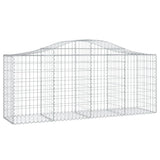 Vidaxl Schans Körbe 5 ST Gewölbe 200x50x80 100 cm verzinktes Eisen - afbeelding 3