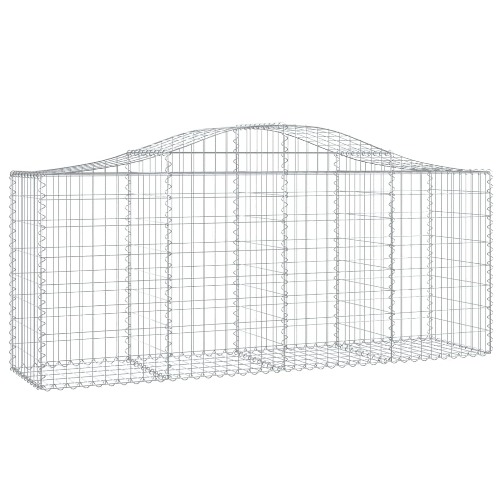 Vidaxl Schans Körbe 15 St. Gewölbe 200x50x80 100 cm Eisen