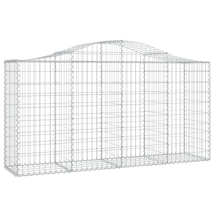 Vidaxl Schans Körbe 5 ST Gewölbe 200x50x100 120 cm Eisen