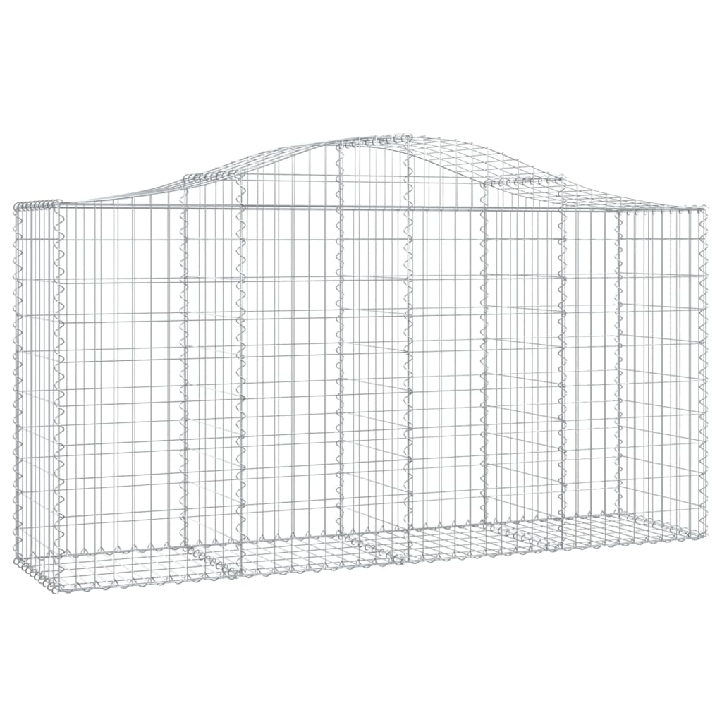 Vidaxl Schans Körbe 8 ST Gewölbe 200x50x100 120 cm Eisen