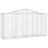 Vidaxl Schans Körbe 10 ST Gewölbe 200x50x100 120 cm Eisen