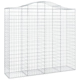 Vidaxl Schans Körbe 3 ST Gewölbe 200x50x180 200 cm Eisen - afbeelding 3
