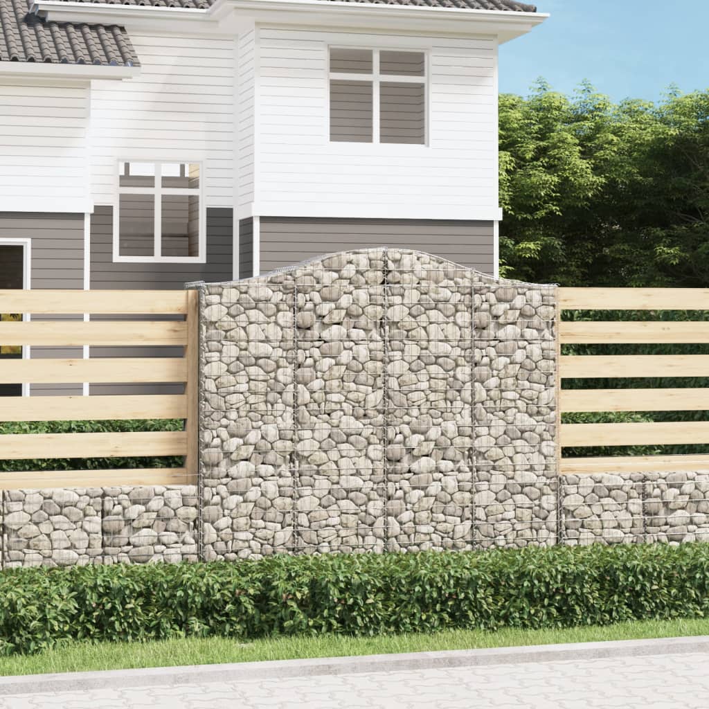 Vidaxl Schans Körbe 8 ST Gewölbe 200x50x180 200 cm Eisen