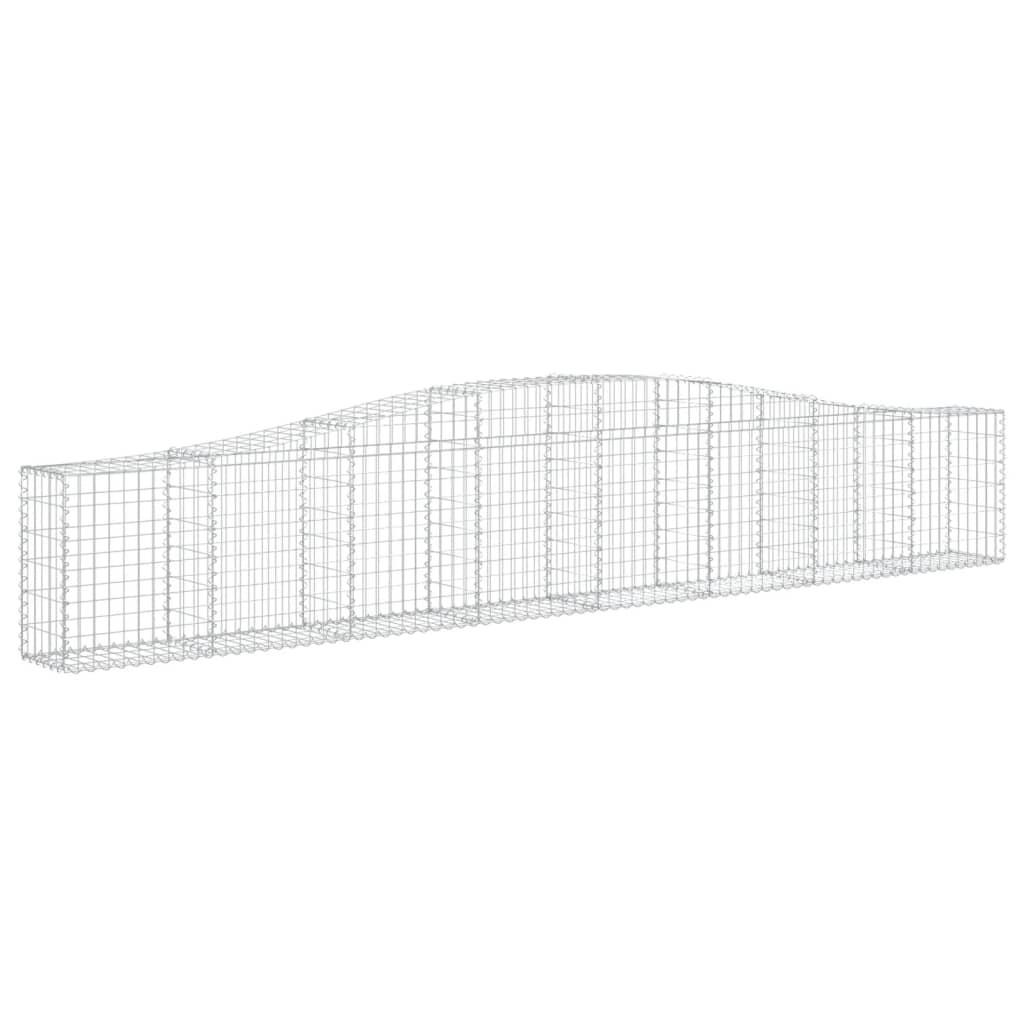 Vidaxl Schans Körbe 9 St. Gewölbe 400x30x60 80 cm Eisen