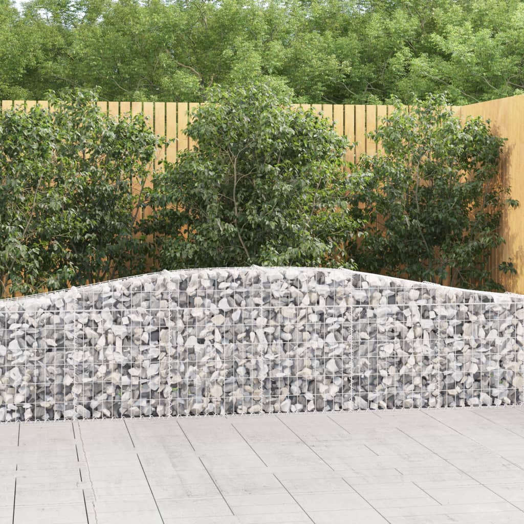 Vidaxl Schans Körbe 9 St. Gewölbe 400x30x60 80 cm Eisen
