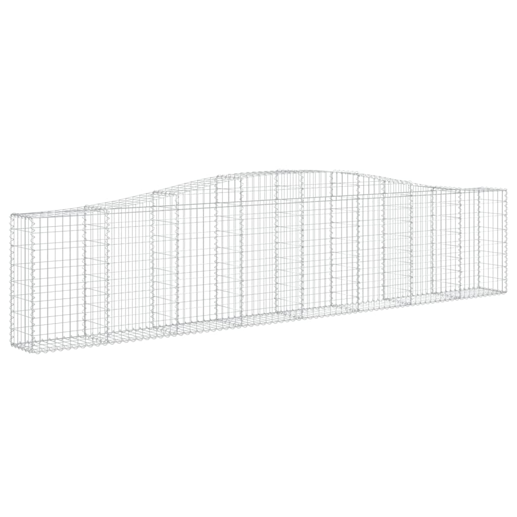 VIDAXL SCHANS Körbe 2 ST Gewölben 400x30x80 100 cmg Eisen