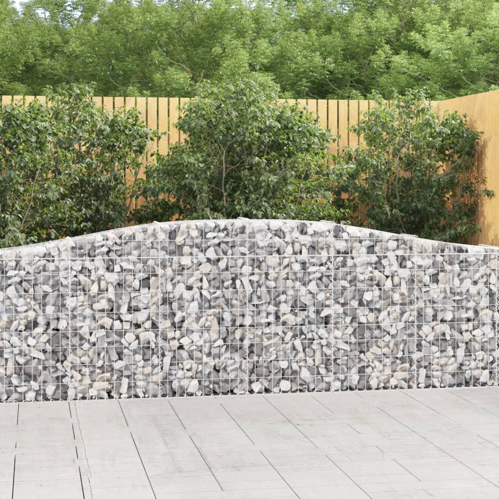VIDAXL SCHANS Körbe 2 ST Gewölben 400x30x80 100 cmg Eisen