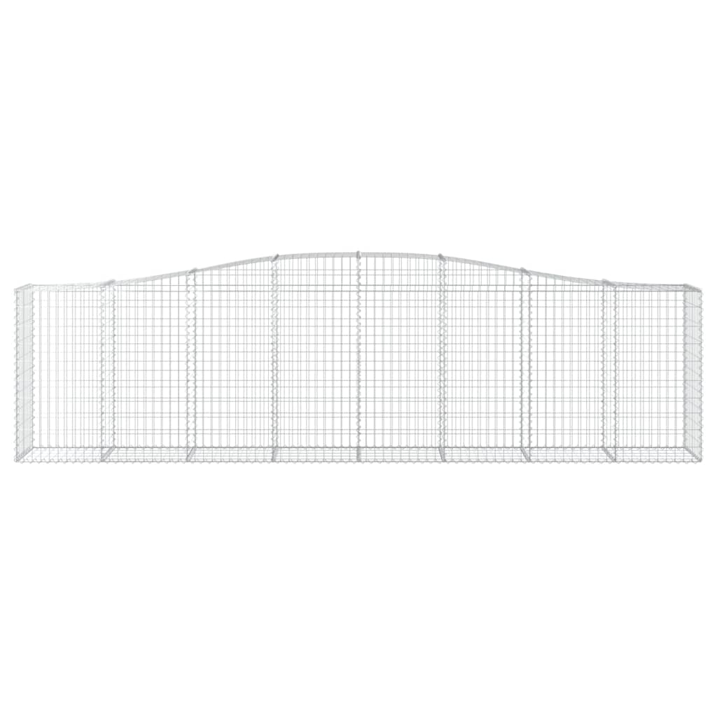 VIDAXL SCHANS Körbe 2 ST Gewölbe 400x50x100 120 cm Eisen