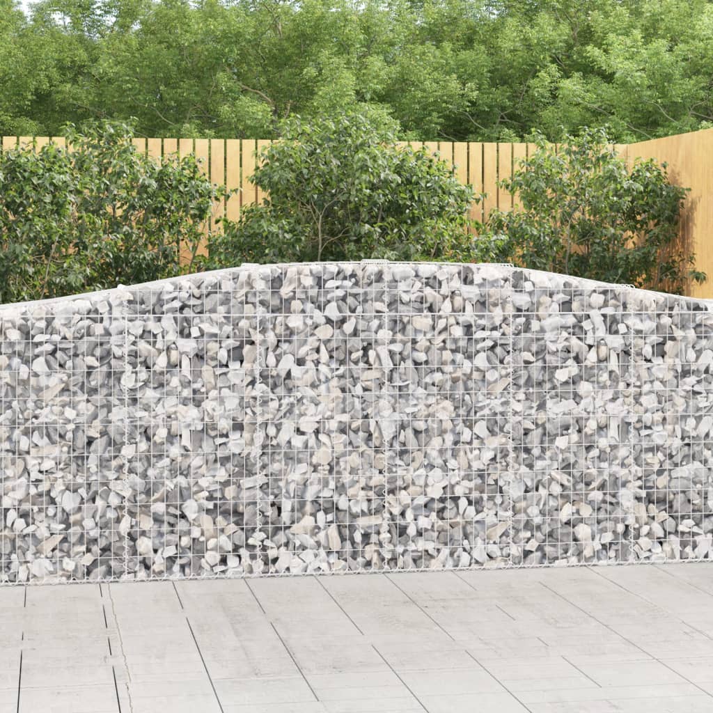 Vidaxl Schans Körbe 4 ST Gewölbe 400x50x100 120 cm Eisen