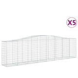 Vidaxl Schans Körbe 5 ST Gewölbe 400x50x100 120 cm Eisen - afbeelding 2