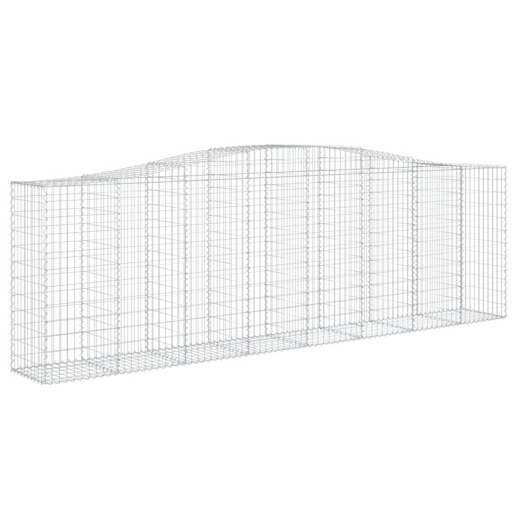Vidaxl Schans Körbe 2 ST Gewölbte 400x50x120 140 cm Eisen